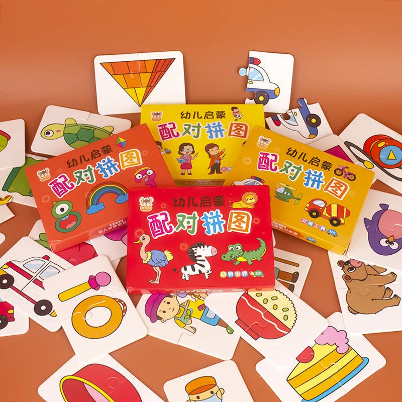 32-Piece Cognitive Puzzle for Kids