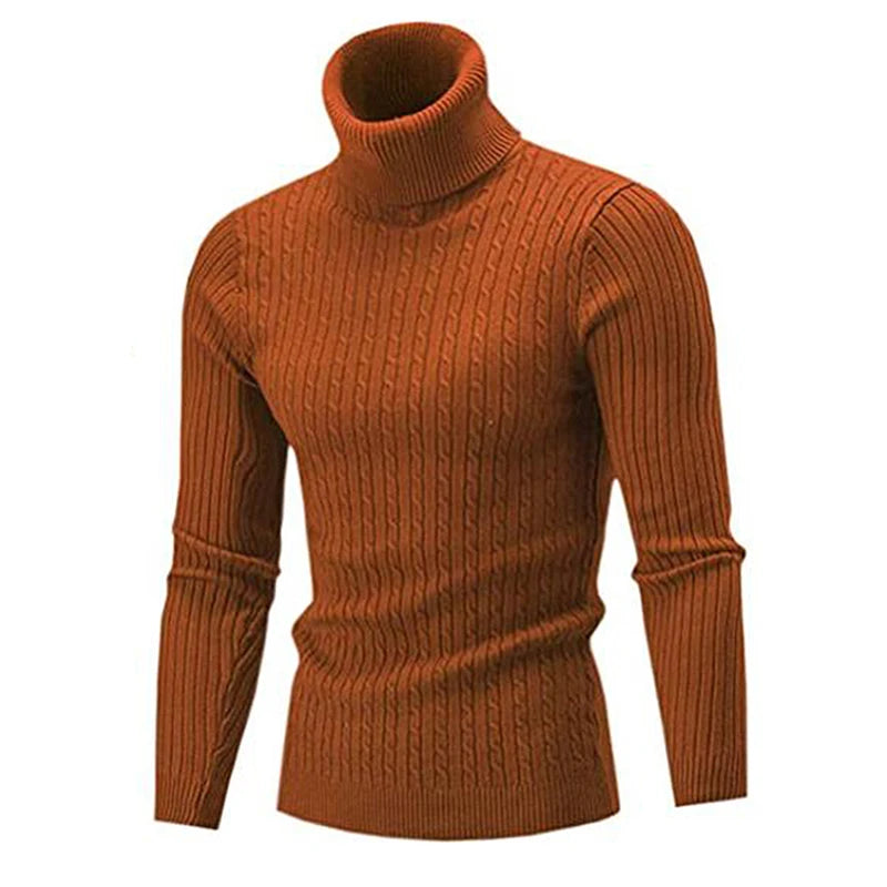 Men’s Warm Knitted Pullover Sweater