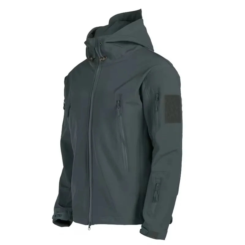 Tactical Shark Skin Soft Shell Bomber Jacket - Gona Top