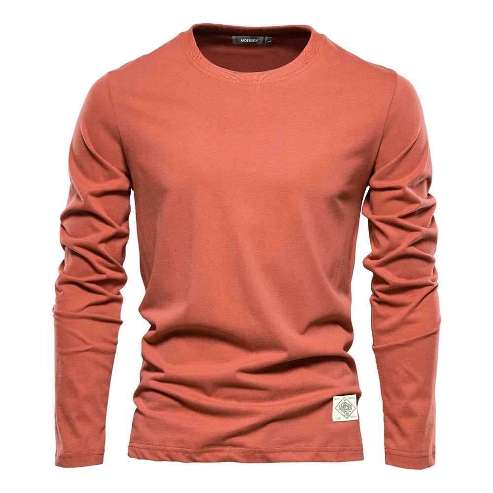 Men’s Classic Cotton Long Sleeve T-Shir