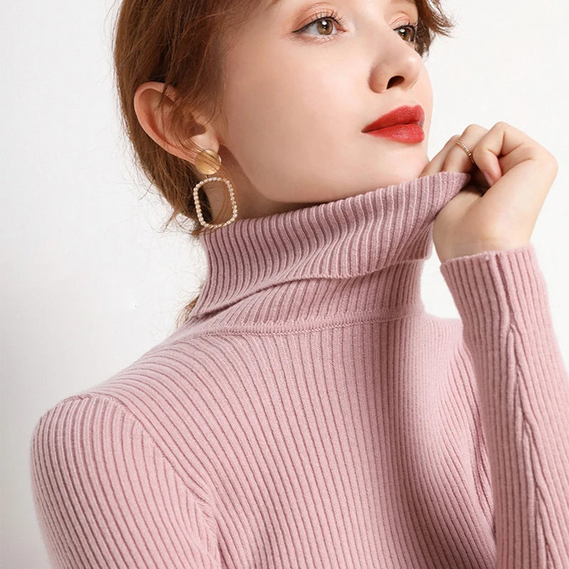 Turtleneck Cashmere Sweater