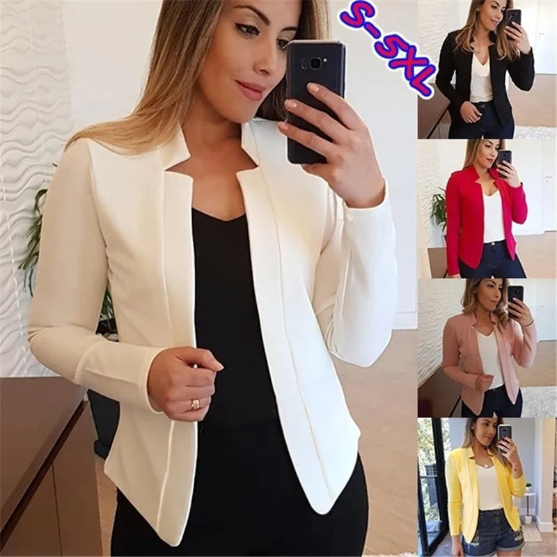 Elegant Slim Fit Suit Jacket