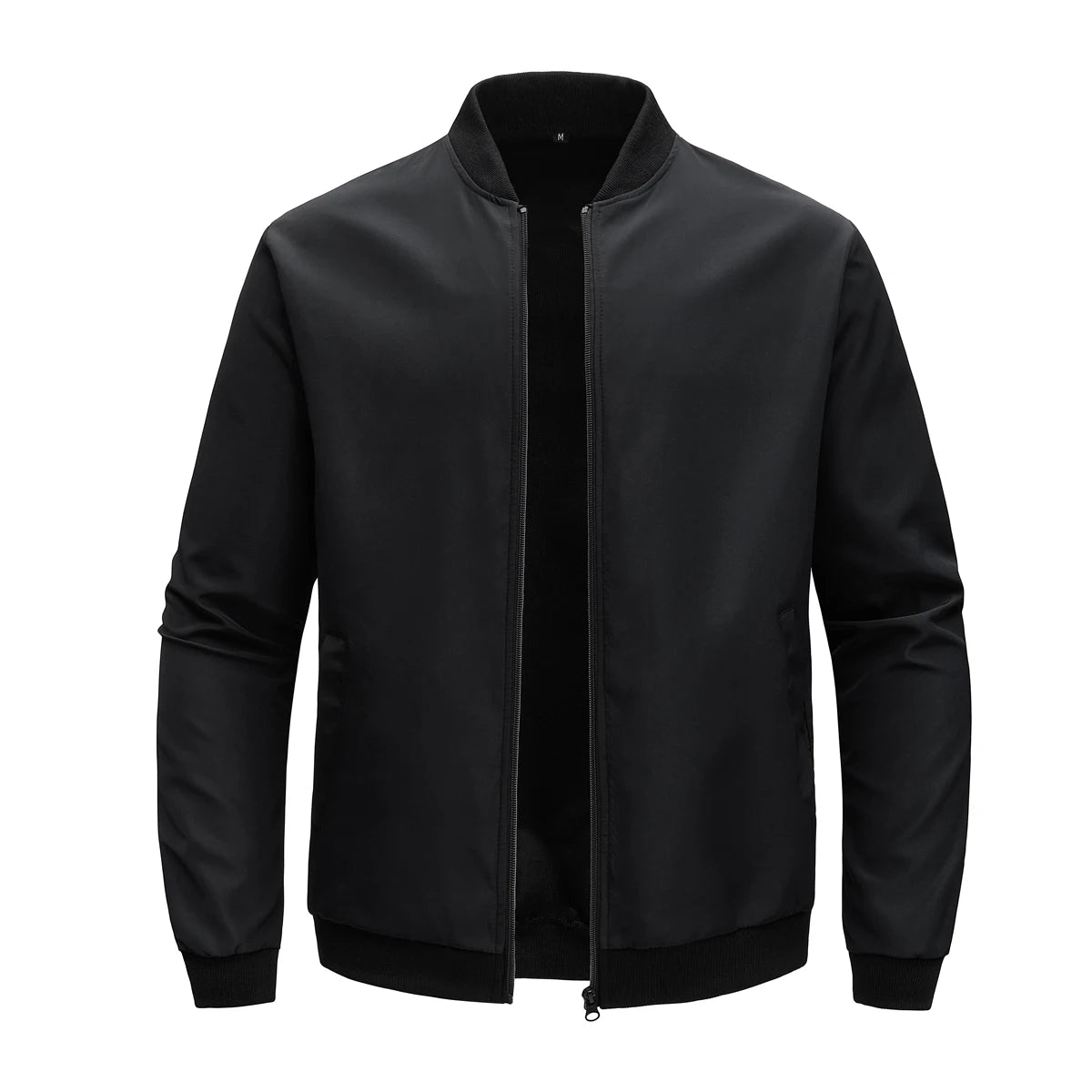 Men’s Casual Thin Coat with Baseball Collar