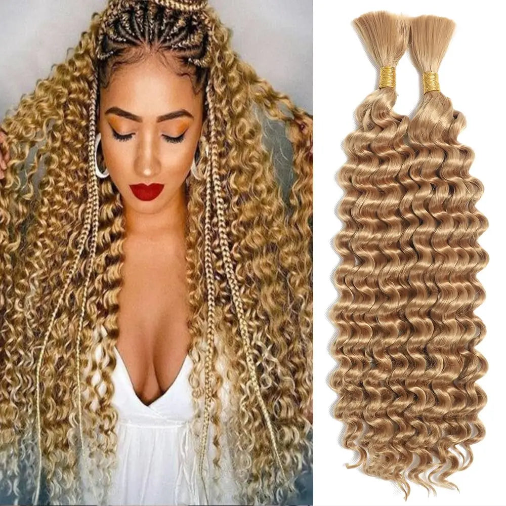 Synthetic Deep Wave Braiding Hair