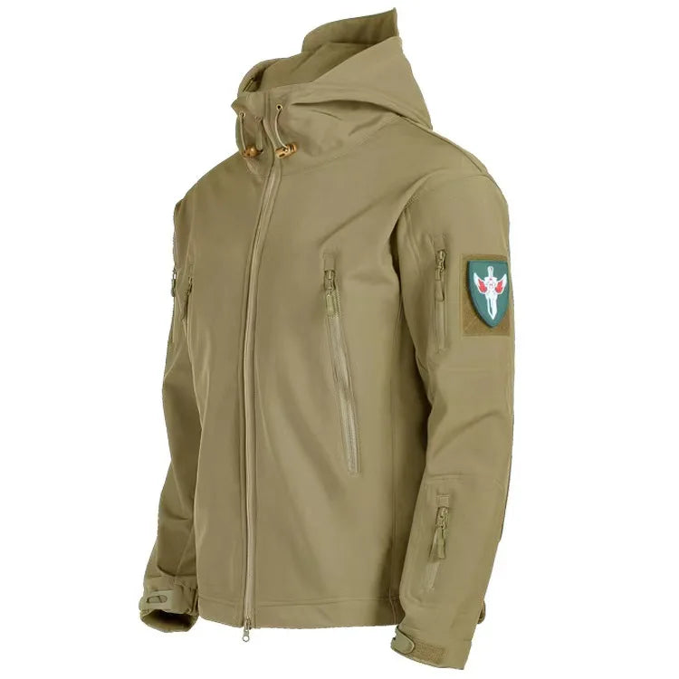 Tactical Shark Skin Soft Shell Bomber Jacket - Gona Top
