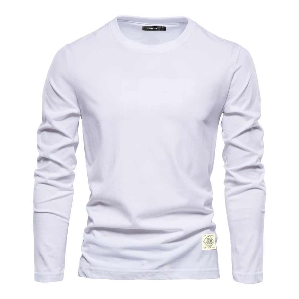 Men’s Classic Cotton Long Sleeve T-Shir