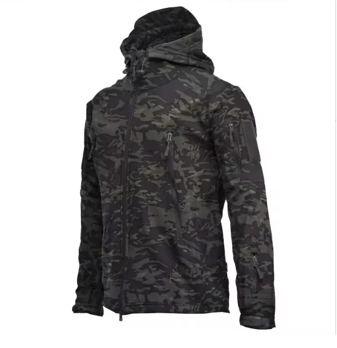 Tactical Shark Skin Soft Shell Bomber Jacket - Gona Top
