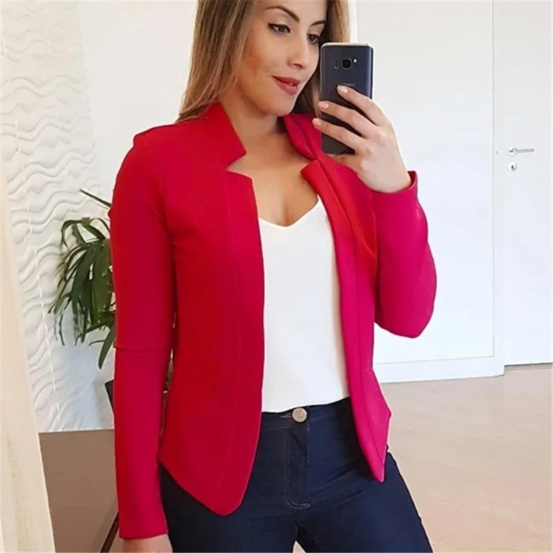 Elegant Slim Fit Suit Jacket